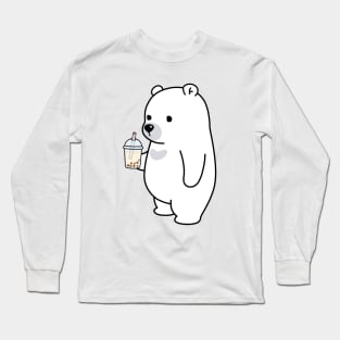 Boba Bear! Long Sleeve T-Shirt